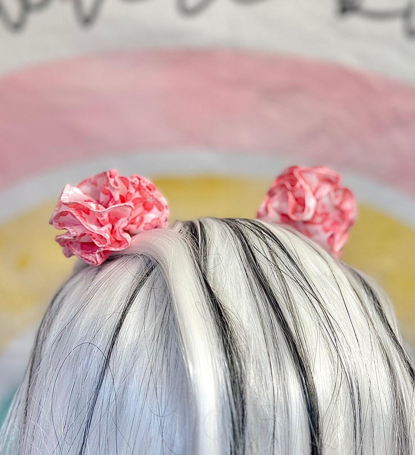2” Cherry Blossom Ruffle Ball