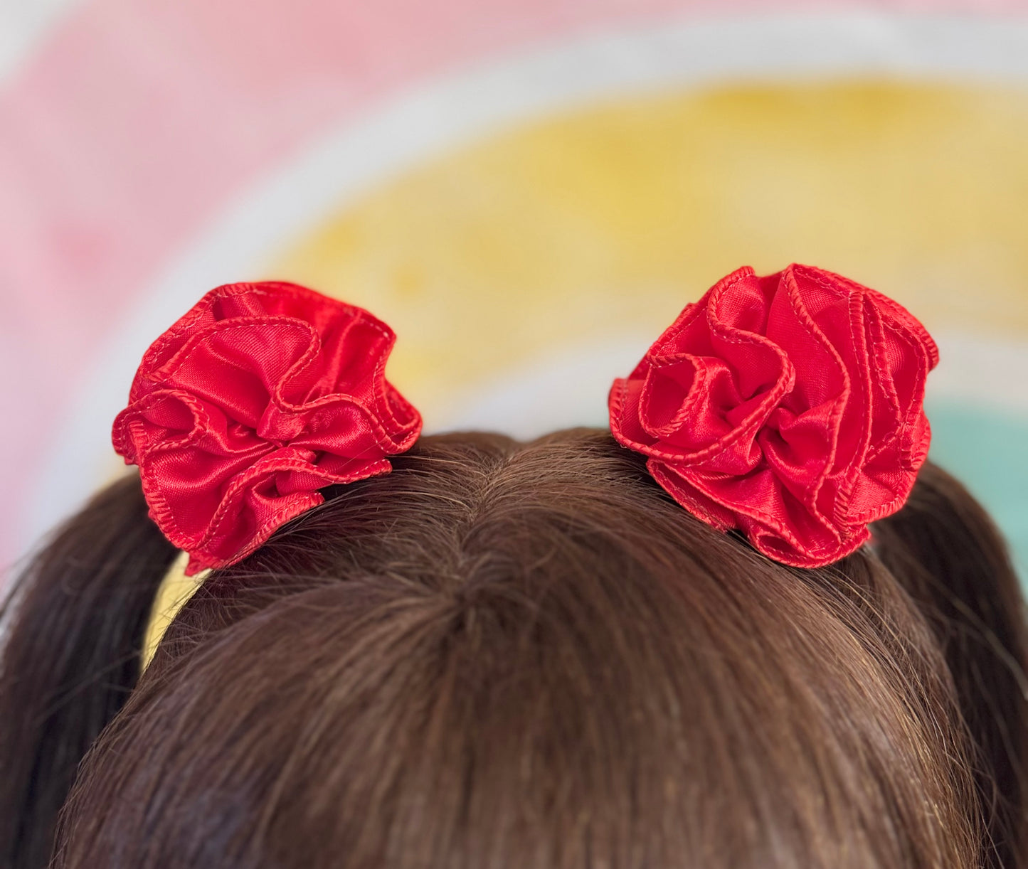 2” Ruby Ruffle Ball