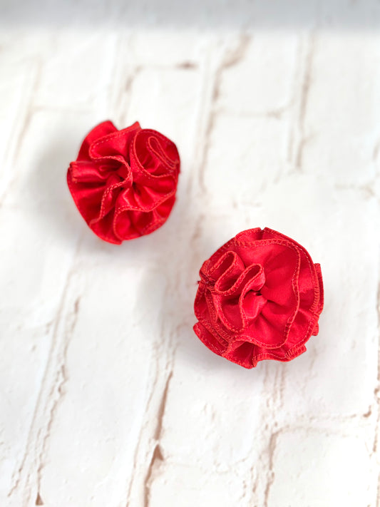 2” Ruby Ruffle Ball