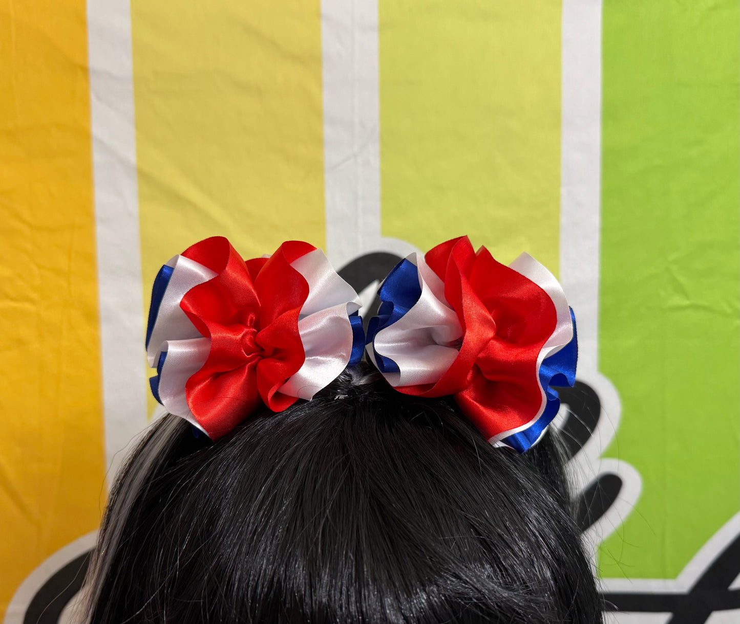 3” Patriotic Ruffle Ball