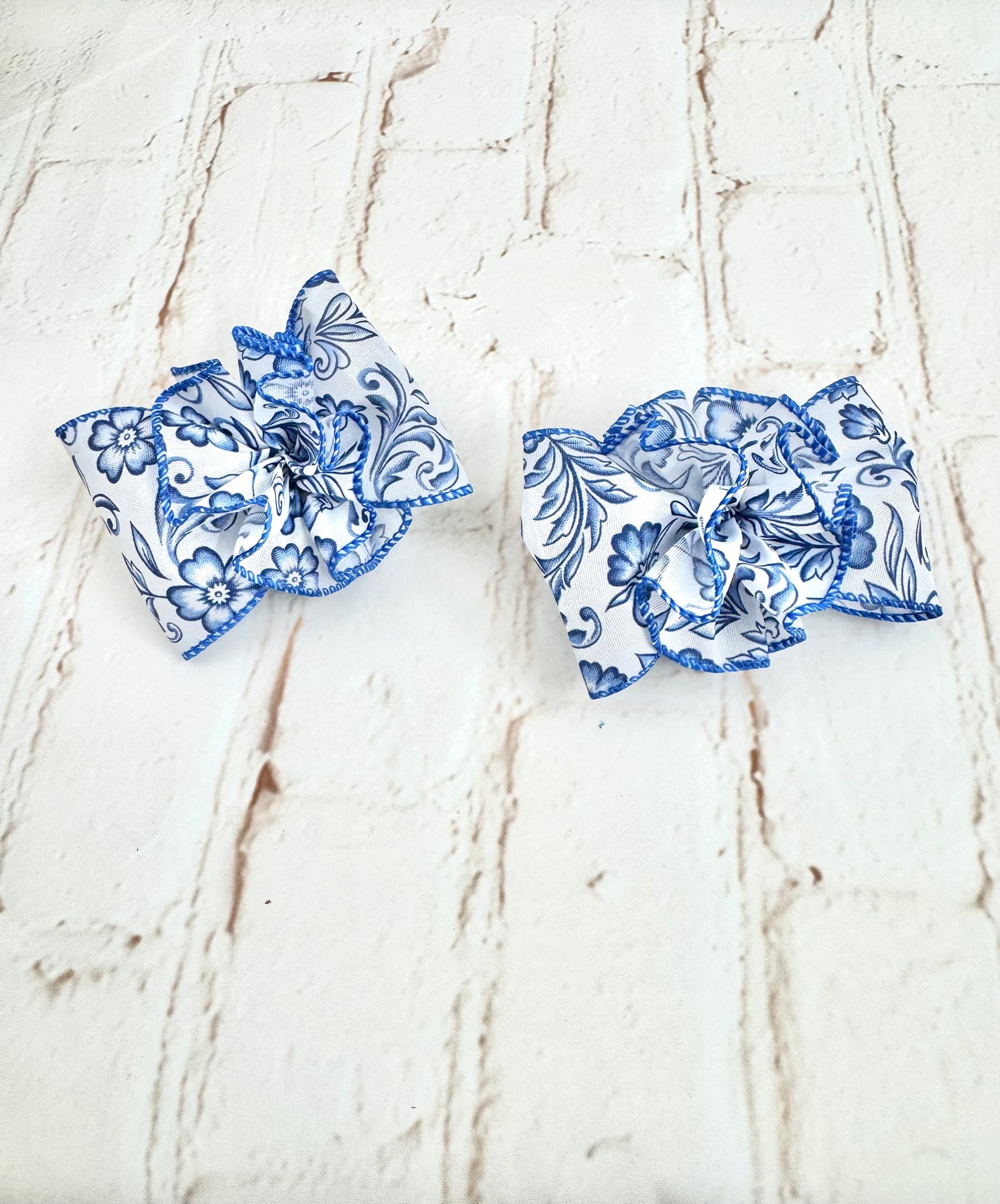 3.5” Charlotte Bow with Ruffle Ball